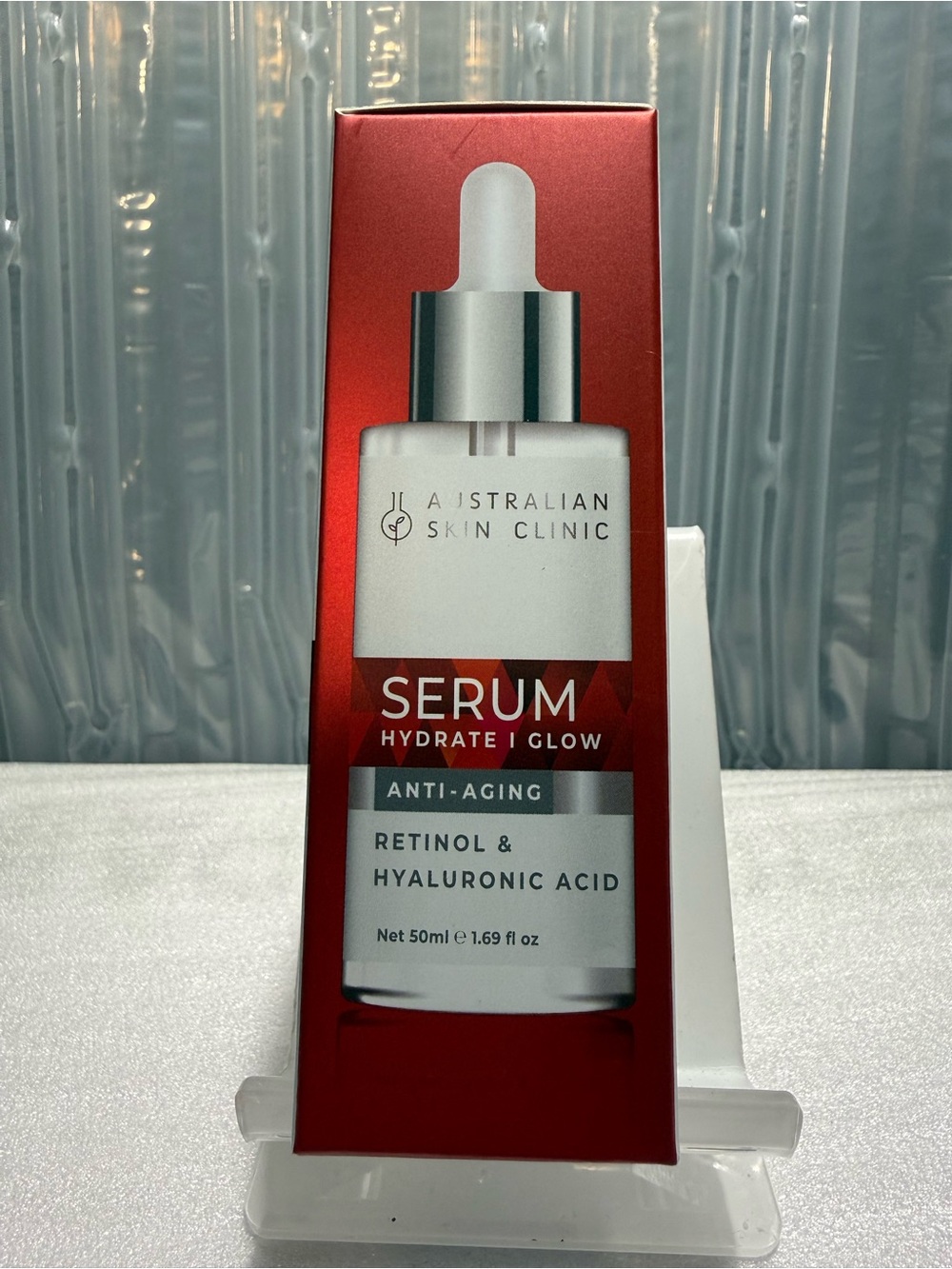 Australian Skin Clinic Retinol Hyaluronic Acid Anti-Aging Serum 1.69 oz NEW